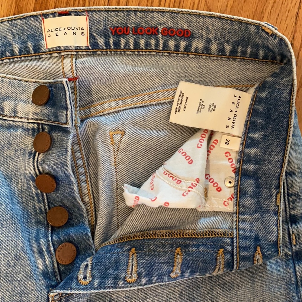 Alice + Olivia jeans - Picture 3 of 5